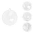 thumbnail image 1 of Raindrops 10-Pack Clear Plastic Fillable Ornament for Holiday Decorations and Seasonal Craft Projects, 1 of 8