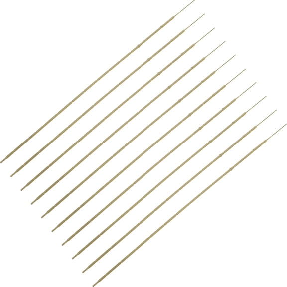 Raindrops 10Pcs Green Plastic Iron Floral Wire for DIY Craft Making and Home Decor