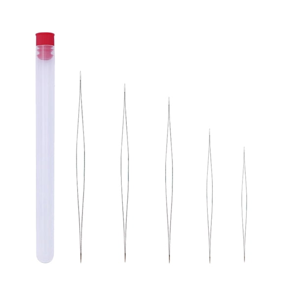 Raindrops 10Pcs Easy Threading Beading Needles Metal Handwork Kit for Sewing Accessories