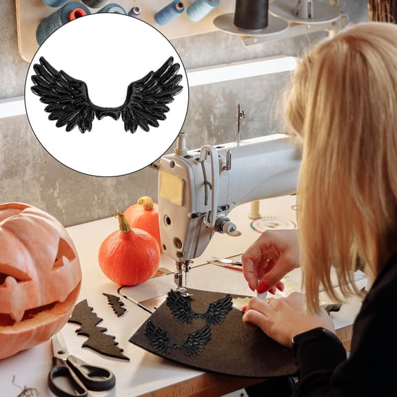 Raindrops Fairy Wing Diy Adornments Velvet Cloth 10Pack