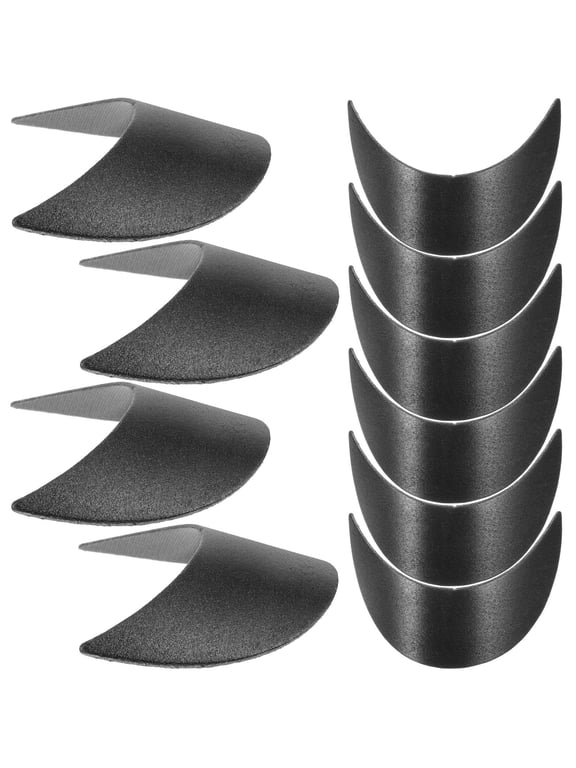 Durable Black Plastic Hat Brim Liner Inserts for Baseball Caps Support