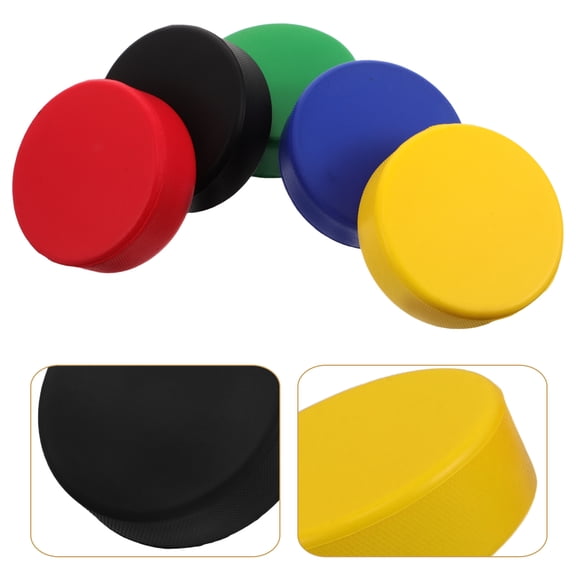 Raindrops High Elasticity PU Foam Ice Hockey Pucks 10Pcs