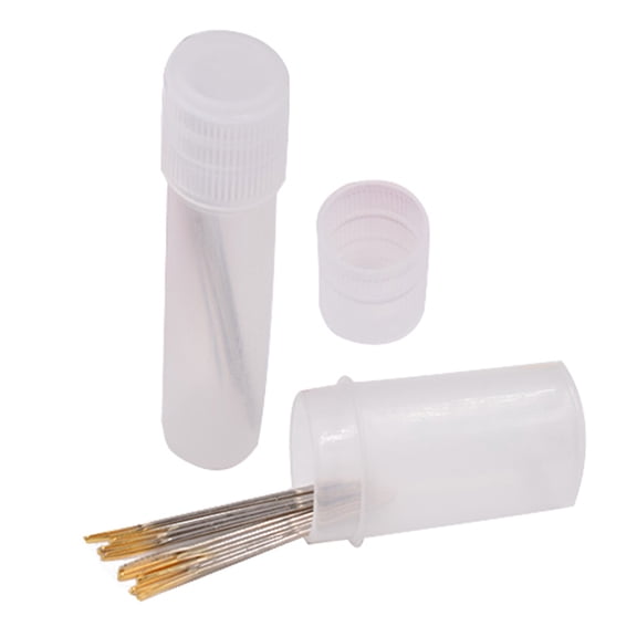 FOMIYES 10Pcs Large Eye Needle for Stitching Easy Use Blunt Needles with Long Eye and Thick Shaft Multi Color