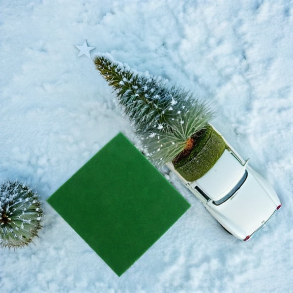 Raindrops 10Pcs Green Artificial Moss Turf Realistic Faux Grass Mat for Dollhouse Lawn and Model Dioramas