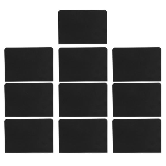 Raindrops 40 pcs L-shaped Small Message Blackboard Signs Mini Chalkboard Message Sign for Cafe