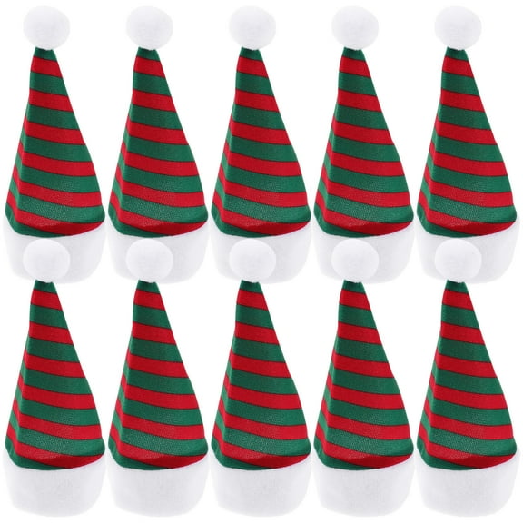 Raindrops Christmas Party Table Decorations Mini Santa Hats Assorted Colors Festive Holiday Decor