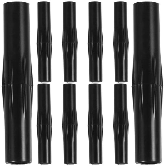 Raindrops 10Pcs Plastic Flagpole Connectors Flagpole Connection Sleeves Linking Adapters Supplies