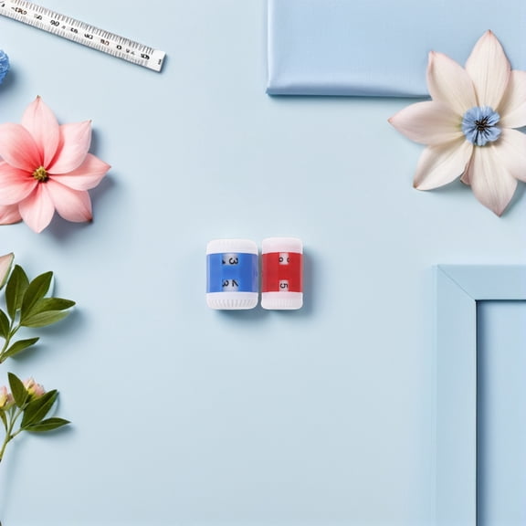 Raindrops 10Pcs Removable Stitch Markers with Knit Row Counter and Crochet Clips for Precise Yarn Craft Progress