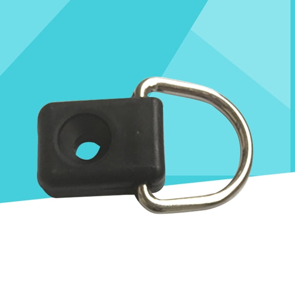 Raindrops 10Pcs Rope Insertion D-Ring Fishing Rigging Bungee for Paddleboard Rings and Kayak