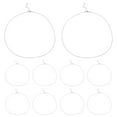 thumbnail image 1 of Raindrops 10-Pack Round Snake Chain Necklaces for Women, Stainless Steel Jewelry Set, Elegant Style, Ideal for Parties and Everyday Wear, 1 of 8