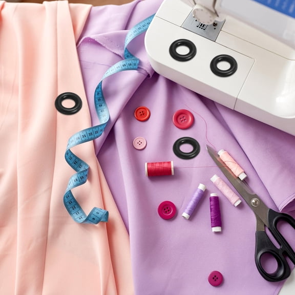 Raindrops 10Pcs Rubber Rings for Sewing Machine Accessories Sewing Tool