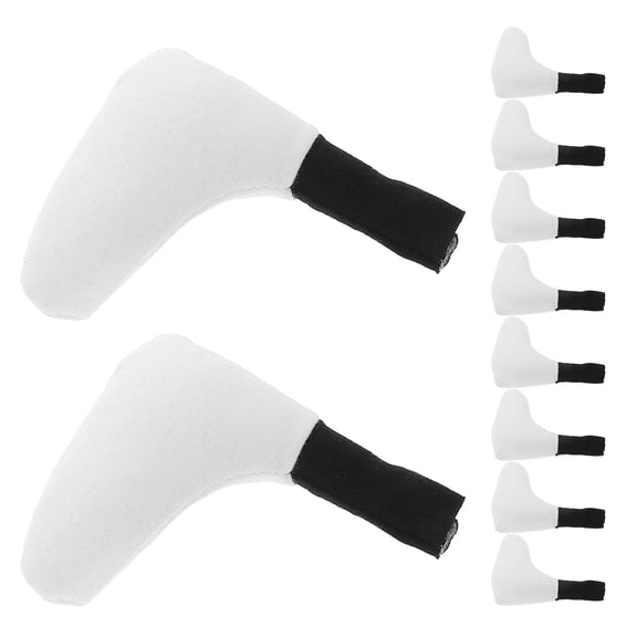 Raindrops 10Pcs Small Doll Feet Replacement Supplies for Crafters and Diy Doll Making