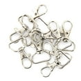 thumbnail image 1 of Raindrops 10-Pack Stainless Steel Snap Hook Swivel Clasp Hooks for Keychains, Dog Leashes, and Outdoor Use, 1 of 4
