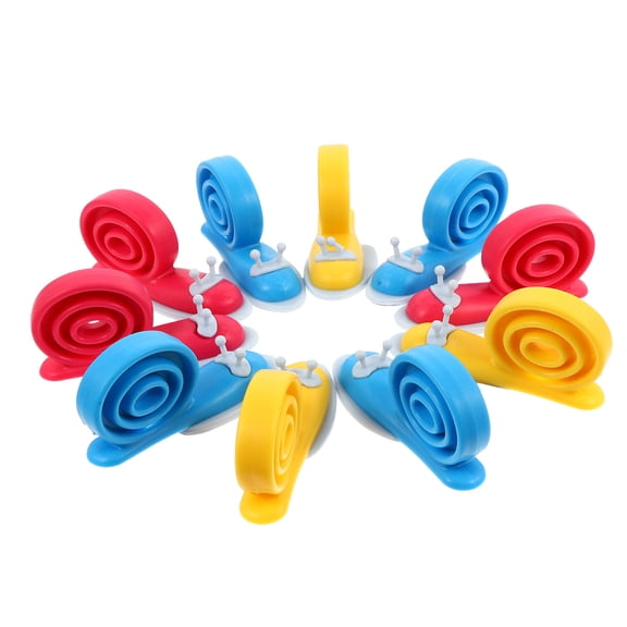 Raindrops 10Pcs Tpe Door Accessory Prevents Door Slamming Keeps Kids And Pets Safe