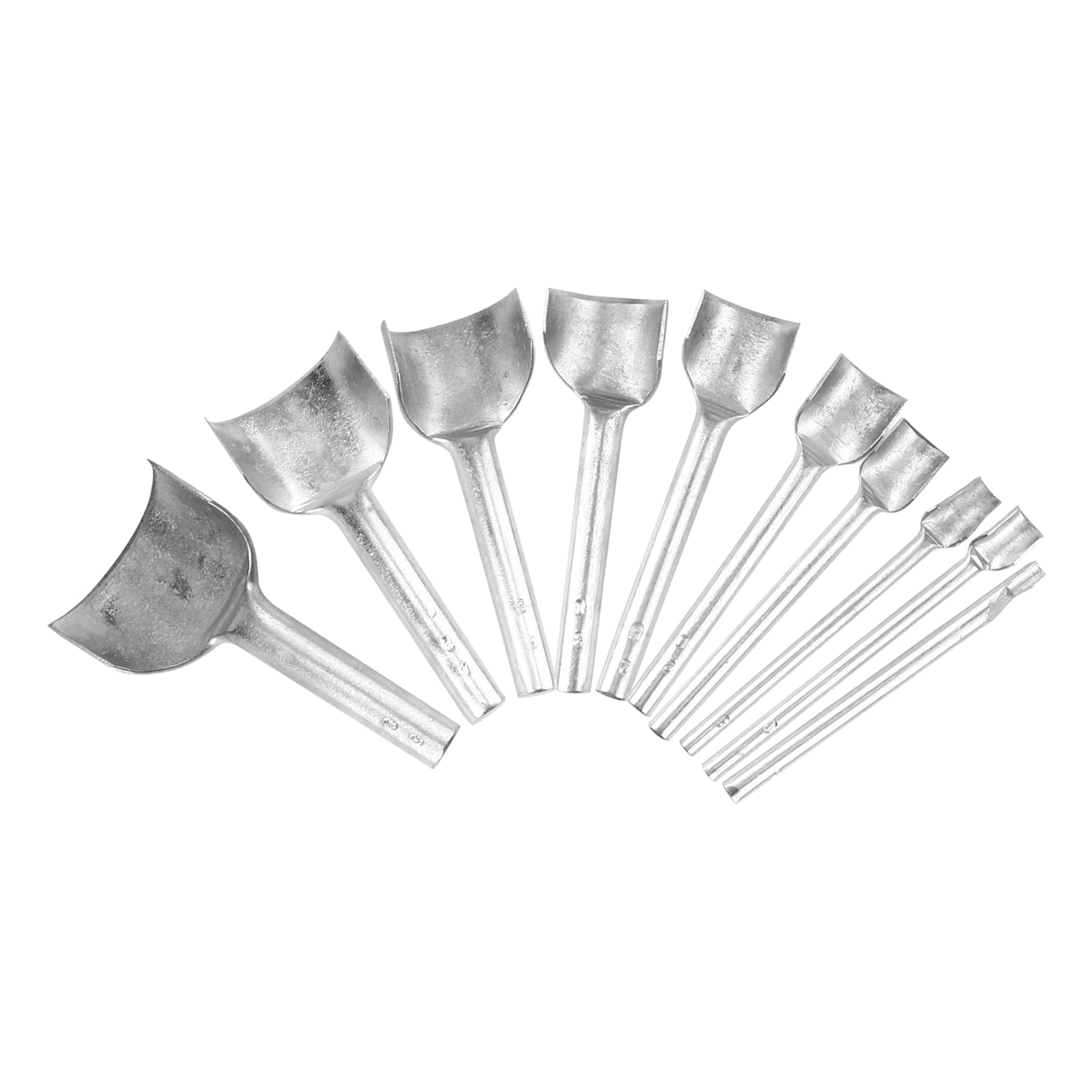 Raindrops 10-Piece Crafting Tool Kit for Belt Making Beginners with Steel Tools Set