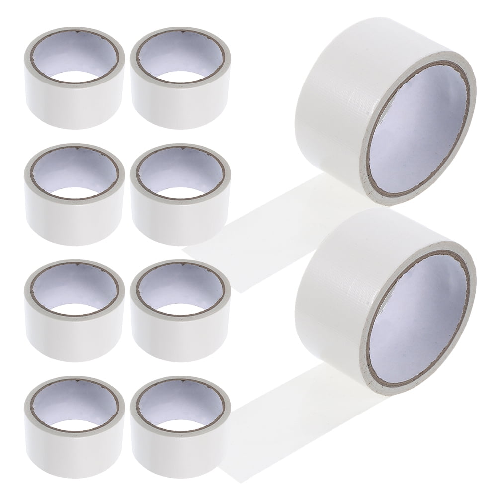 Raindrops White Fabric Window Sealing Tape, Strong Adhesion, Windproof, Thermal Insulation for Home and Winter Weather