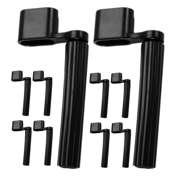 FOMIYES 10Pcs Guitar Peg Winder Replacement Tool for Guitar and Ukulele Compact Black Design