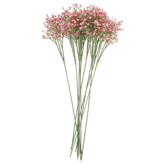 Raindrops 10pcs Long Stem Artificial Gypsophila Flowers Fake Gypsophila for Wedding