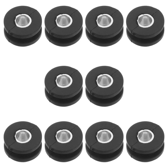Raindrops 10pcs Motorcycle Fairing Bolts Kit Black Rubber Gaskets Replacement Seal For Motorcycle Parts Accessories Motorcycle Fairing Fastener Motorcycle Fairing Screw Kit