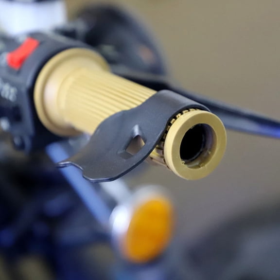 Raindrops 10pcs Motorcycle Throttle Booster Black Plastic Throttle Control For Daily Use