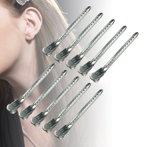Raindrops Hair Salon Equipment Duck Mouth Hair Clips for Holding Hair for Women 10pcs