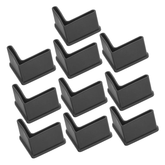 Raindrops 10pcs Non Slip Bed Frame Corner Protectors L Shaped Furniture Foot Caps