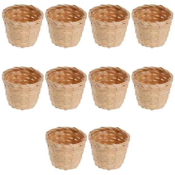 Raindrops 10pcs Rural Woven Fruit Arrangement Portable Storage