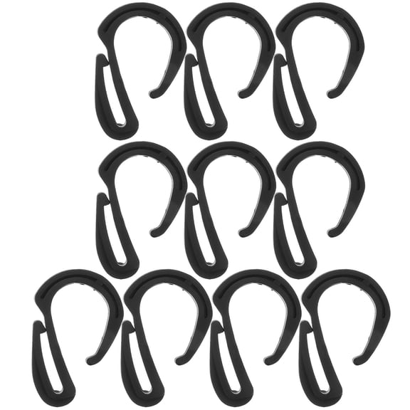 Raindrops 10-Pack Car Seat Headrest Hooks, Multi-Functional Hangers for Bags and Luggage, Easy Install Car Storage Organizer