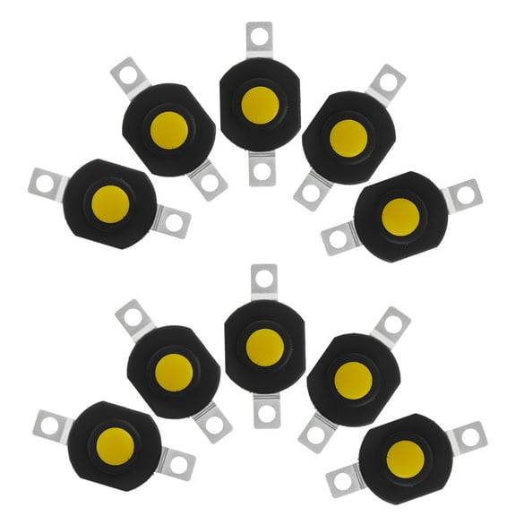 Raindrops 10Pcs Power Switch for LED Flashlight with Self-Lock and Quick Response