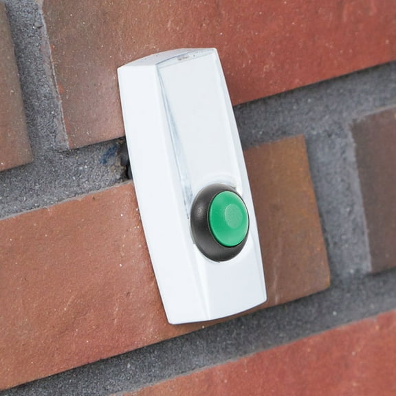 Raindrops 10pcs Self-resetting Doorbell Buttons for Home Use Easy to Install Assorted Color