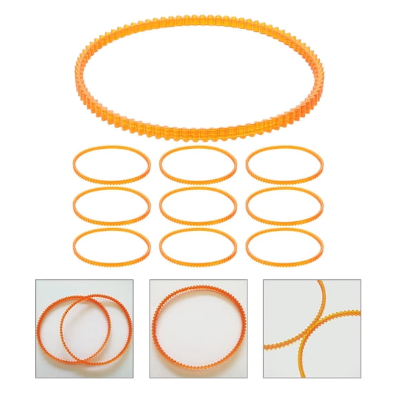 Raindrops 10pcs Sewing Machine Replacement Parts with Orange for Home Use