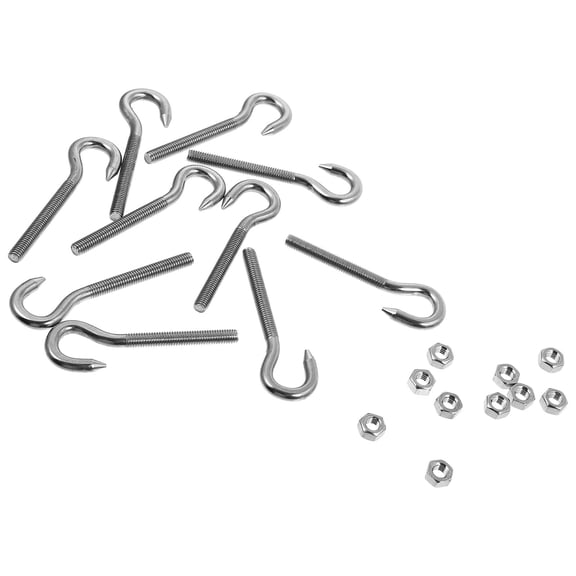 LABRIMP Ring Eye Bolts Hooks For Lights 1 Set 10pcs