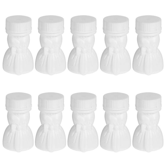 Raindrops 10pcs Small Bubble Bottles Festival Bubble Bottles Wedding Party Plastic Bubble Bottles