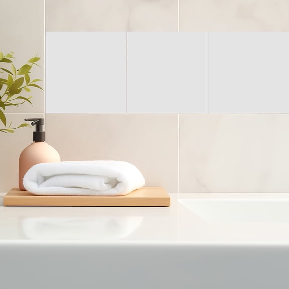 Raindrops 10pcs Waterproof Tile Stickers For Kitchen And Bathroom Self Adhesive And Oil-Proof Easy To Clean And Remove Decorative Wall Decals For Home Renovation