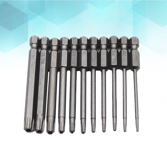 Raindrops Screw Driver Bit Set Accurate Locking Screwdriver Bits 11Pcs