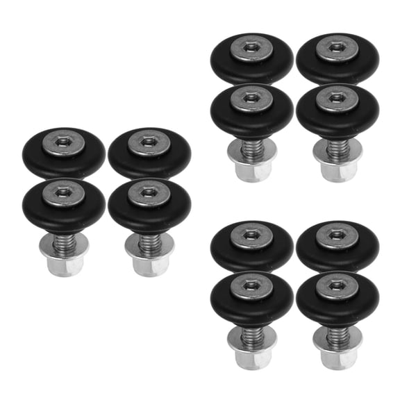 FOMIYES Buckle Spacers Black for Motorcycle Trunk Quick Release Easy Installation