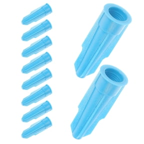 Raindrops 12-Pack Caulk Tube End Caps, Sealant Tube Covers, Protective Caulking Seal Caps, Tube Tip Protectors, Caulk Saver Covers