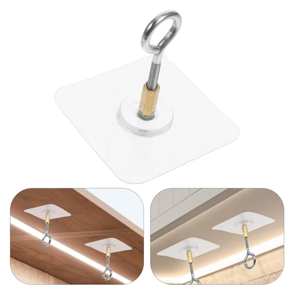 Raindrops 12 Pcs Ceiling Hook Hooks for Hanging Bathroom Heavy Duty Decorative