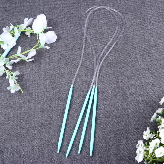 Raindrops  12 Pcs Circular Crochet Needles Interchangeable Knitting Tools