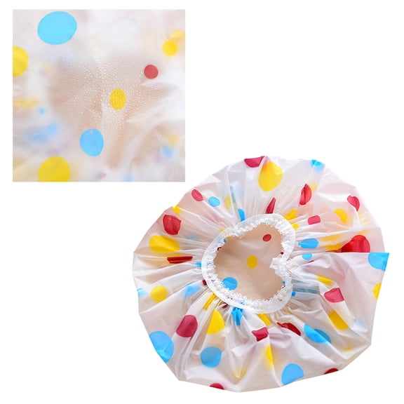 Raindrops 12 Pcs Ear Protectors for Shower Waterproof Elastic Caps Miss