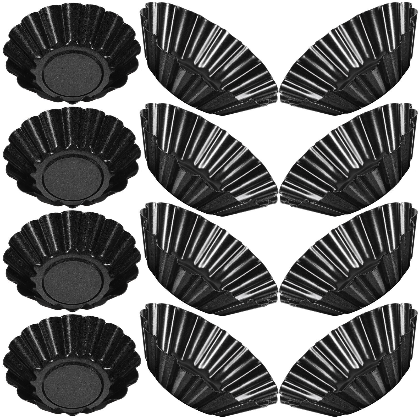 Raindrops 12 Pcs Egg Tart Molds