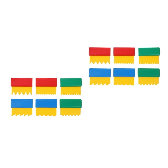 Raindrops 12 Pcs  Funny DIY Painting Drawing Children Art Painting Scraper