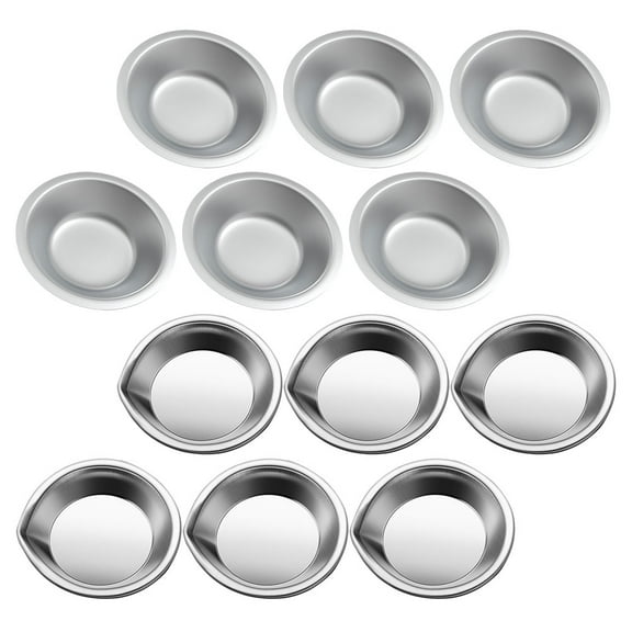 Raindrops 12 Pcs Palette Watercolor Airbrush Paint Pallet Travel Silver