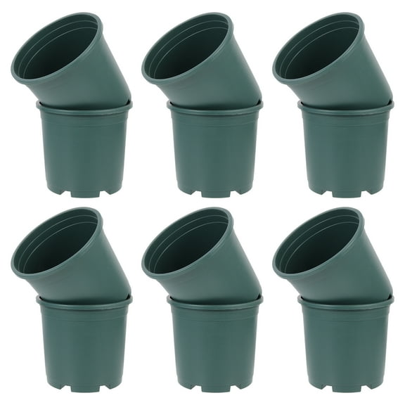 Raindrops  12 Pcs Potted Garden Flowerpot Simple Design Pots Beautiful Appearance
