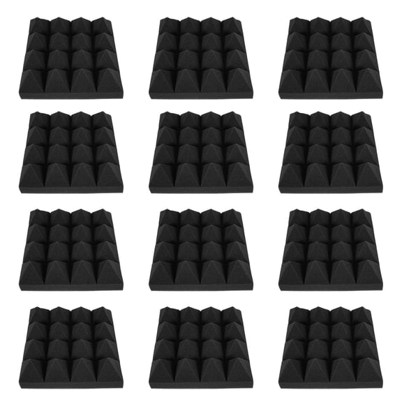 Raindrops 12 Pcs Sound-absorbing Cotton Studio KTV Soundproofing Material