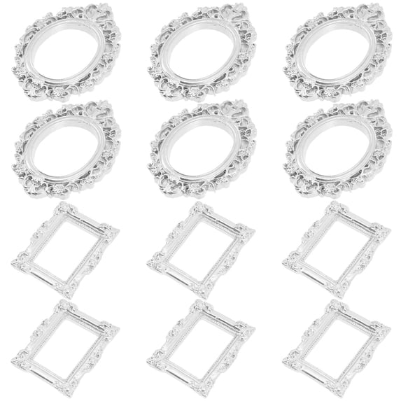 Raindrops 12 Pcs Tiny Picture Frames Sturdy Photo Small Decor