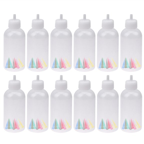 Raindrops 12 Sets Gold Snuffer Bottle Sauces Sauce Bottles M