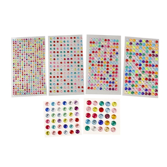 Raindrops 12 Sheets Sticker Nail Art Stickers High Gloss Picture Frame