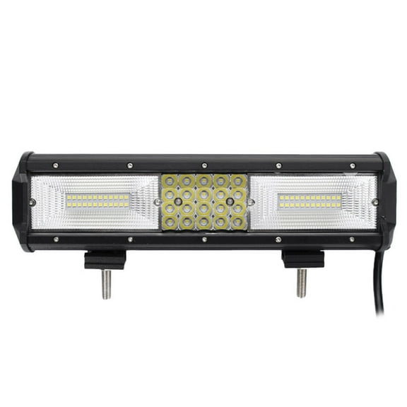 Raindrops 12 inch 130200LM 68 LEDs 10-30V 840W Light Bar Off Road Driving Fog Lights Waterproof for Van Camper Wagon ATV SUV (Black)