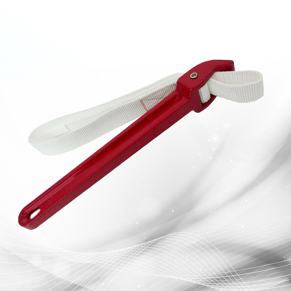 Raindrops 12 Inch Aluminum Handle Oil Filter Wrench Adjustable Belt Raindrops 12 Inch Aluminum Handle Oil Filter Wrench Adjustable Belt